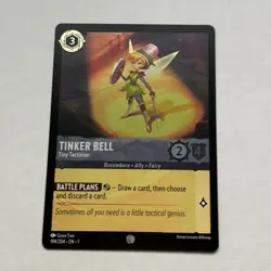 Tinker Bell 194/204 Disney Lorcana The First Chapter Common Cold Foil Card NM - Image 1