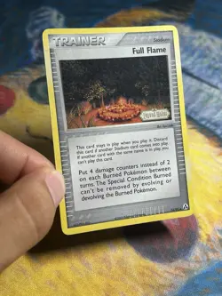 Full Flame 74/92 Ex Legend Maker Stamped Reverse Holo 2006 Pokemon TCG Card - Image 3