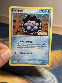 Clamperl 51/92 Ex Legend Maker Reverse Holo Foil Stamped Pokemon Card LP - Image 3