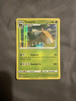 Torterra 008/172 Holo Rare Brilliant Stars Pokemon Cards TCG Pack Fresh Mint - Image 2