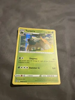 Torterra 008/172 Holo Rare Brilliant Stars Pokemon Cards TCG Pack Fresh Mint - Image 3