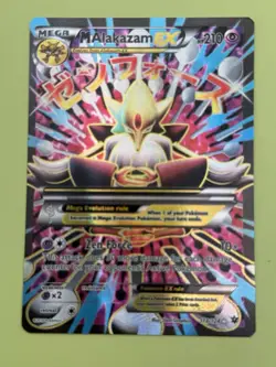 Pokemon Cards M Alakazam EX Full Art 118/124 Mega Alakazam - Image 3