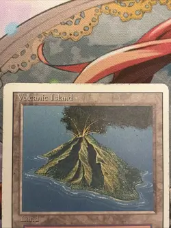 TCG MTG Volcanic Island [3ED - ] - HP [Normal] - Image 2