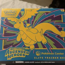 Pokemon Center Ascended Heroes Elite Trainer Box Mega Evolution Dragonite - Image 1
