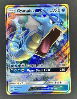 Pokemon TCG Gyarados GX SM212 Black Star Promo NM - Image 1