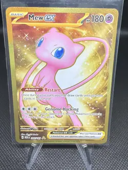 Pokemon Mew EX TCG 205/165 Sv: Scarlet & Violet 151 Holo Hyper Rare NM Condition - Image 1