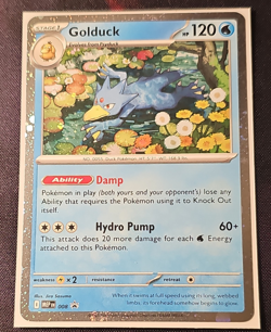Pokemon Psyduck 007 & Golduck 008 XY Black Star Promo Holo NM Mega Evolution - Image 5
