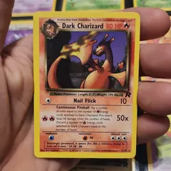 Pokemon TCG Dark Charizard Team Rocket 21/82 Regular Rare 80 HP Stage 2 English - Image 1