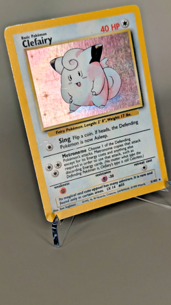 Clefairy Holo 5/102 - Pokemon Vintage 1999 WOTC Base Set (HP) - Image 3