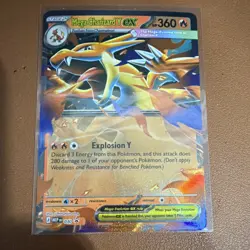 Pokemon Mega Charizard Y EX 030 MEP Holo Stage 2 Flame HP 360 Pokemon TCG - Image 1