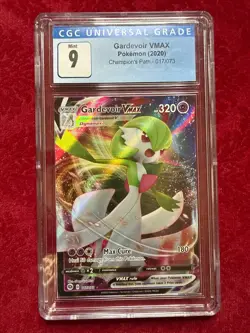 Pokemon TCG Gardevoir VMAX 017/073, Champion's Path CGC 9 - Image 1