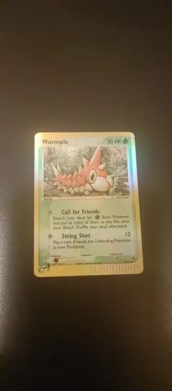 Pokemon TCG English Wurmple Reverse Holofoil E Reader 81/97 Dragon DM - Image 1