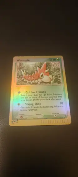 Pokemon TCG English Wurmple Reverse Holofoil E Reader 81/97 Dragon DM - Image 2