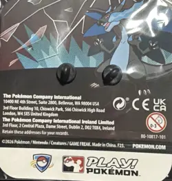 Pokemon - Mega Charizard X Pin [EUIC London 2026 Competitor] - Image 2