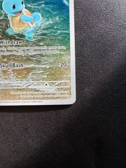Pokemon Squirtle 170/165 Illustration Rare Full Art Holo Scarlet & Violet 151 - Image 4