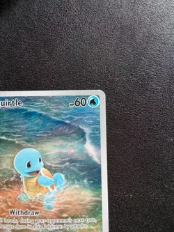 Pokemon Squirtle 170/165 Illustration Rare Full Art Holo Scarlet & Violet 151 - Image 5
