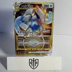 Pokemon TCG - Lugia VSTAR 211/195 Silver Tempest - Gold Secret Rare - NM - Image 1