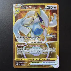 Pokemon TCG - Lugia VSTAR 211/195 Silver Tempest - Gold Secret Rare - NM - Image 3