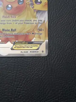 🔥 Flareon EX - RC28/RC32 Generations Radiant Collection Ultra Rare NM! 🔥 - Image 3