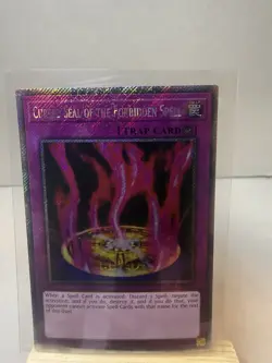 Yu-Gi-Oh! Cursed Seal of the Forbidden Spell RA03-EN076 1st Edition - Image 1