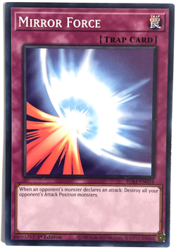 YuGiOh! - Mirror Force EGS1-EN034 1st Edition Common - Image 1