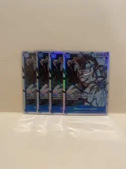 One Piece Edward.Newgate OP13-042 X4 Playset Carrying On His Will Foil - Image 1