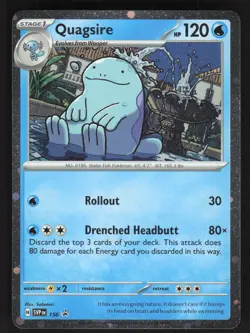 Quagsire 156 Pokemon TCG SV: Scarlet & Violet Promo Cards NM - Image 1