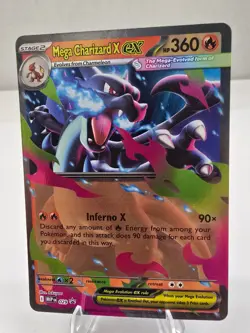 Pokemon Card TCG: Mega Charizard x EX Promo 029 Holo Me02: Phantasmal Flames - Image 1