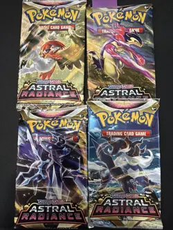 Pokemon TCG Sword & Shield Pack Astral Radiance Random Pack (10cards) 820650850233 - Image 1