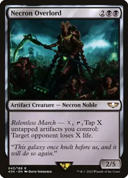 Necron Overlord - MTG Cards Shop - Image 1