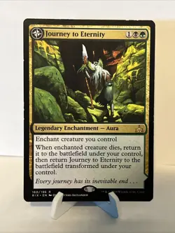 Journey to Eternity Mythic #160 –Rivals of Ixalan (Rix) – Rare– Lightly Played - Image 1