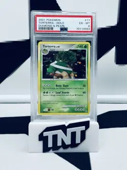 Torterra Diamond & Pearl D&P #17 Holo Pokemon XZ PSA 6 - Image 1