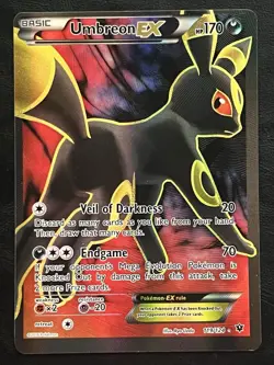 Pokemon Umbreon EX Full Art - Fates Collide - 119/124 LP - Image 1