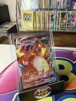 Pokemon TCG Charizard VMAX Darkness Ablaze Holo Ultra Rare Card 020/189 - Image 1