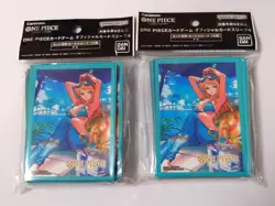 One Piece Card Game Official Card Sleeves Part 4 Nami 70 Sleeves Bandai Lot 2 - Image 1