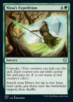 Nissa's Expedition [Commander 2021] Near Mint - Image 1