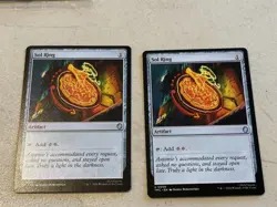 2 x mtg Sol Ring, Teenage Mutant Ninja Turtles commander, unplayed - Image 1