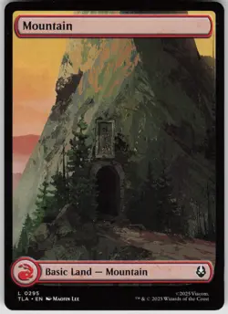 MTG Mountain (0295) Normal NM Avatar: The Last Airbender Magic 295 - Image 1
