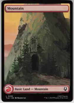 MTG Mountain (0295) Normal NM Avatar: The Last Airbender Magic 295 - Image 1