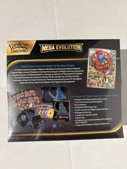 Pokemon TCG Pokemon Mega Evolution Lucario ETB Elite Trainer Box NEW - Image 2
