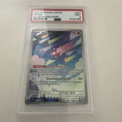 2023 POKEMON PAR EN-PARADOX RIFT ILLUSTRATION RARE #201 MINIOR PSA 10 - Image 1