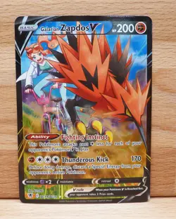 Galarian Zapdos V - TG19/TG30 - Astral Radiance: Trainer Gallery -Pokemon TCG NM - Image 1