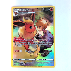 Flareon TG01/TG30 Swsh09: Brilliant Stars Trainer Gallery Holo NM Pokemon TCG - Image 1