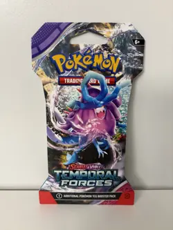 🔥 Pokemon Scarlet & Violet Temporal Forces Sleeved Booster Pack (Random Art) - Image 1