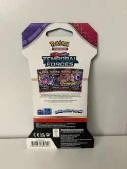 🔥 Pokemon Scarlet & Violet Temporal Forces Sleeved Booster Pack (Random Art) - Image 2