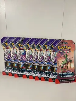 🔥 Pokemon Scarlet & Violet Temporal Forces Sleeved Booster Pack (Random Art) - Image 3