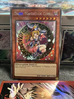 Dark Magician Girl RA04 First Ed Platinum Secret Rare Yu-Gi-Oh NM - Image 1