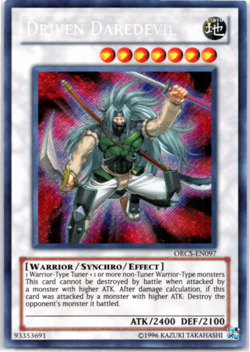 Driven Daredevil - ORCS EN097 - Secret Rare - Yugioh - Image 1