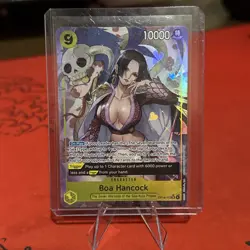 Boa Hancock OP14-112 SR Alt Art The Azure Sea’s Seven English One Piece TCG - Image 1