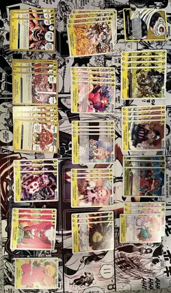 one piece tcg charlotte katakuri Yellow Ready To Play Deck - Image 1